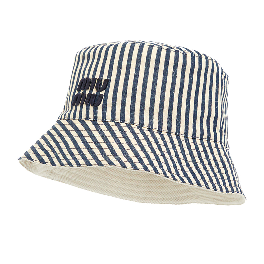 미우미우 단가라 버킷햇(양면) (국내배송)