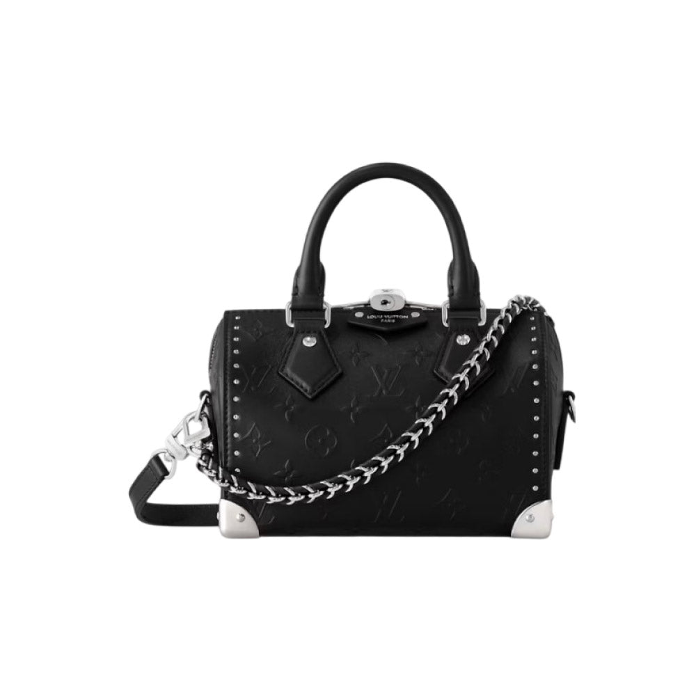 루이비통 스피디 트렁크 20 블랙 토트백