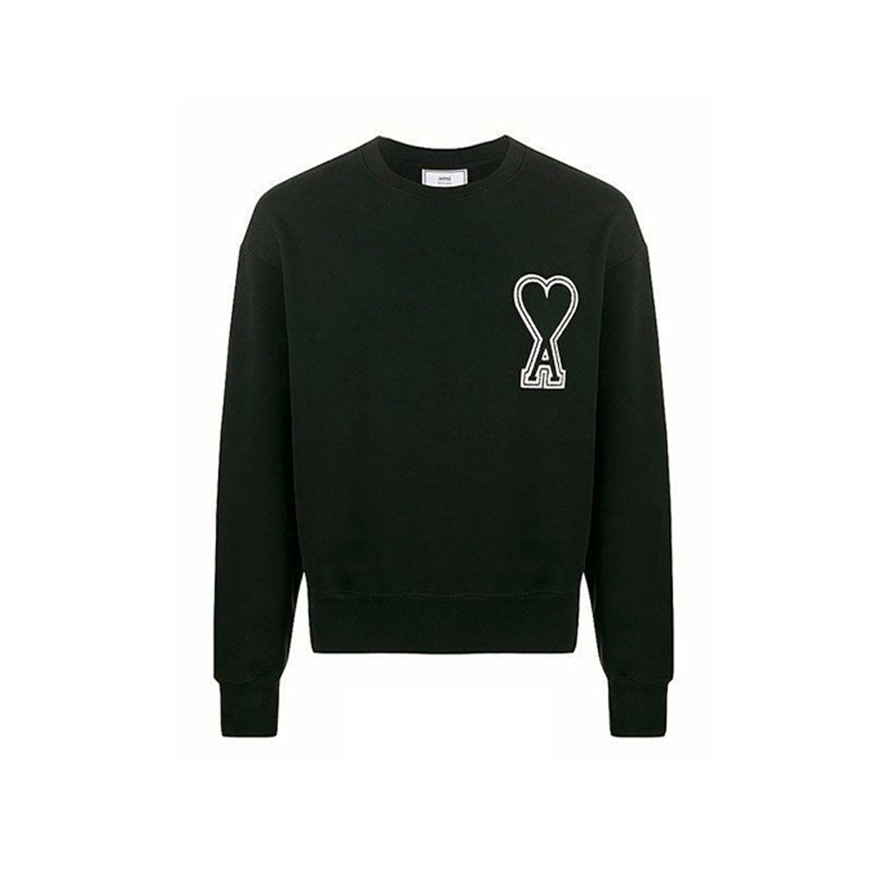 아미 보플 빅하트 패치 맨투맨 (국내배송) (당일배송)