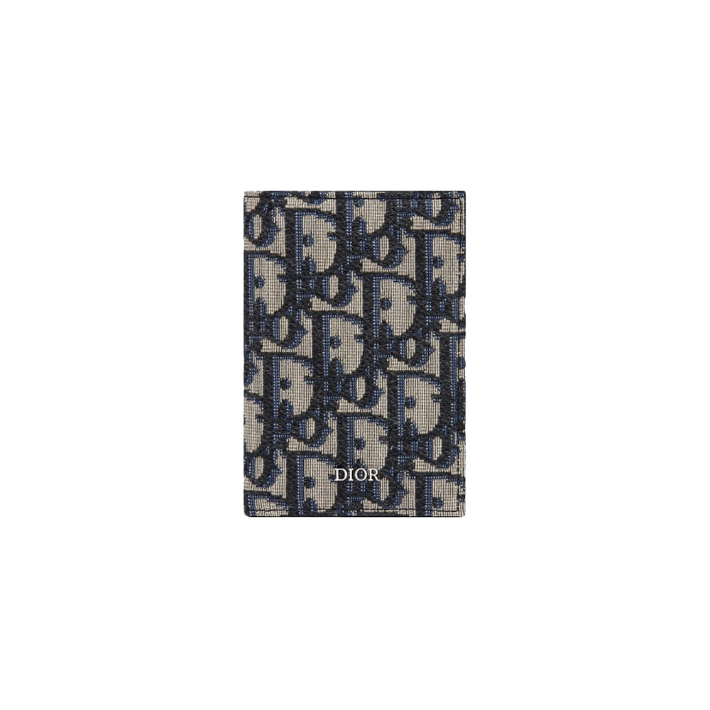 디올 오블리크 자카드 명함지갑 (국내배송)