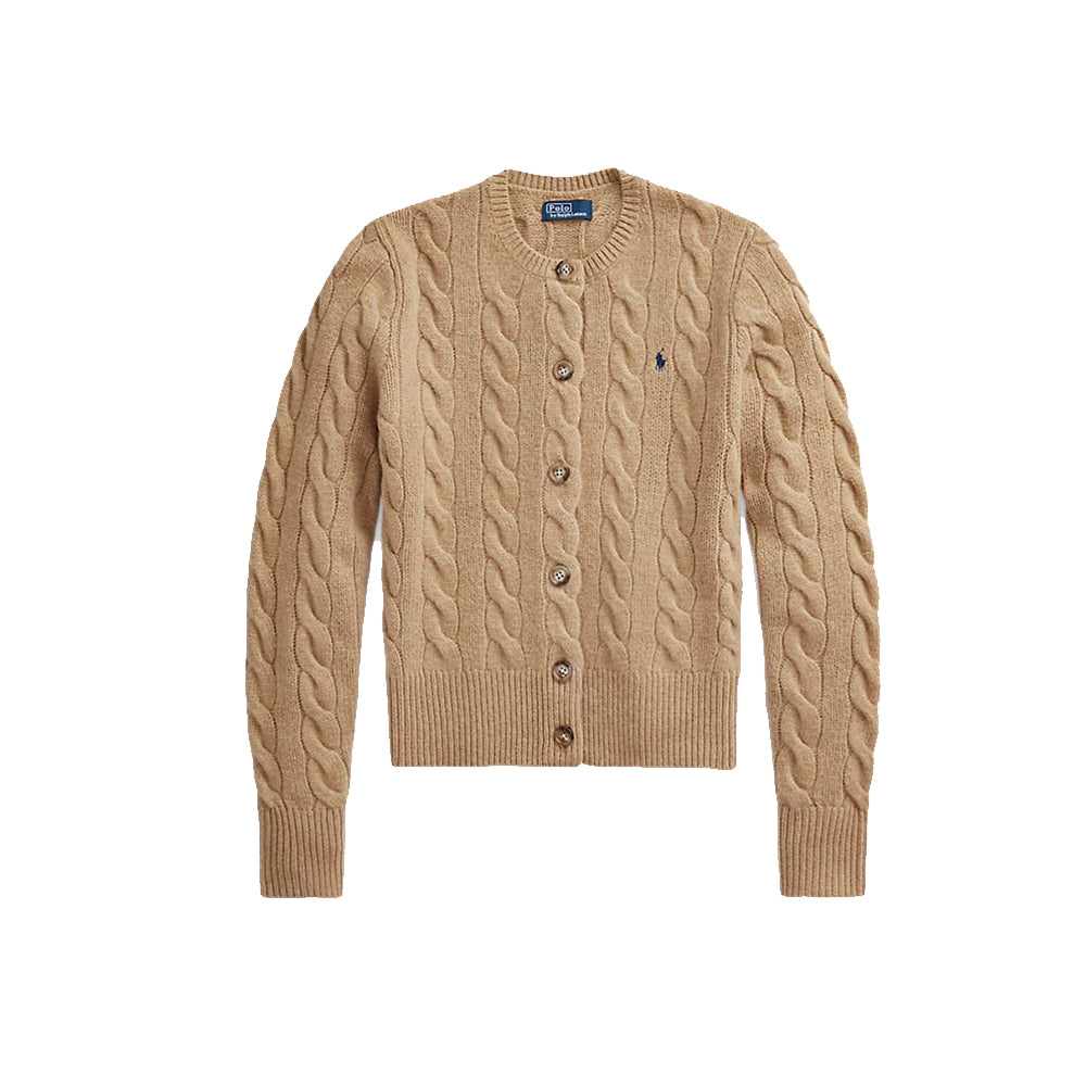 폴로 케이블 니트 울 캐시미어 가디건(4color) (국내배송)