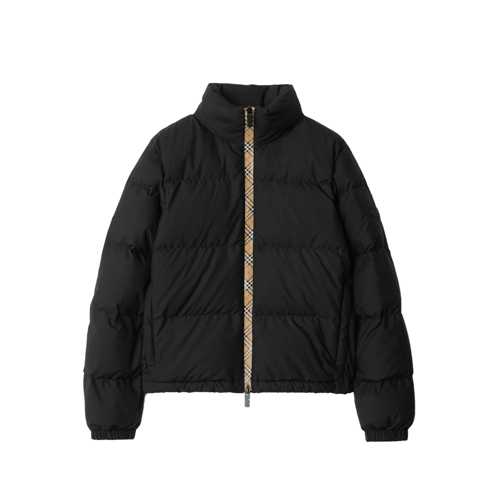 버버리 체크 테이프 앰블사이드 퍼퍼 자켓