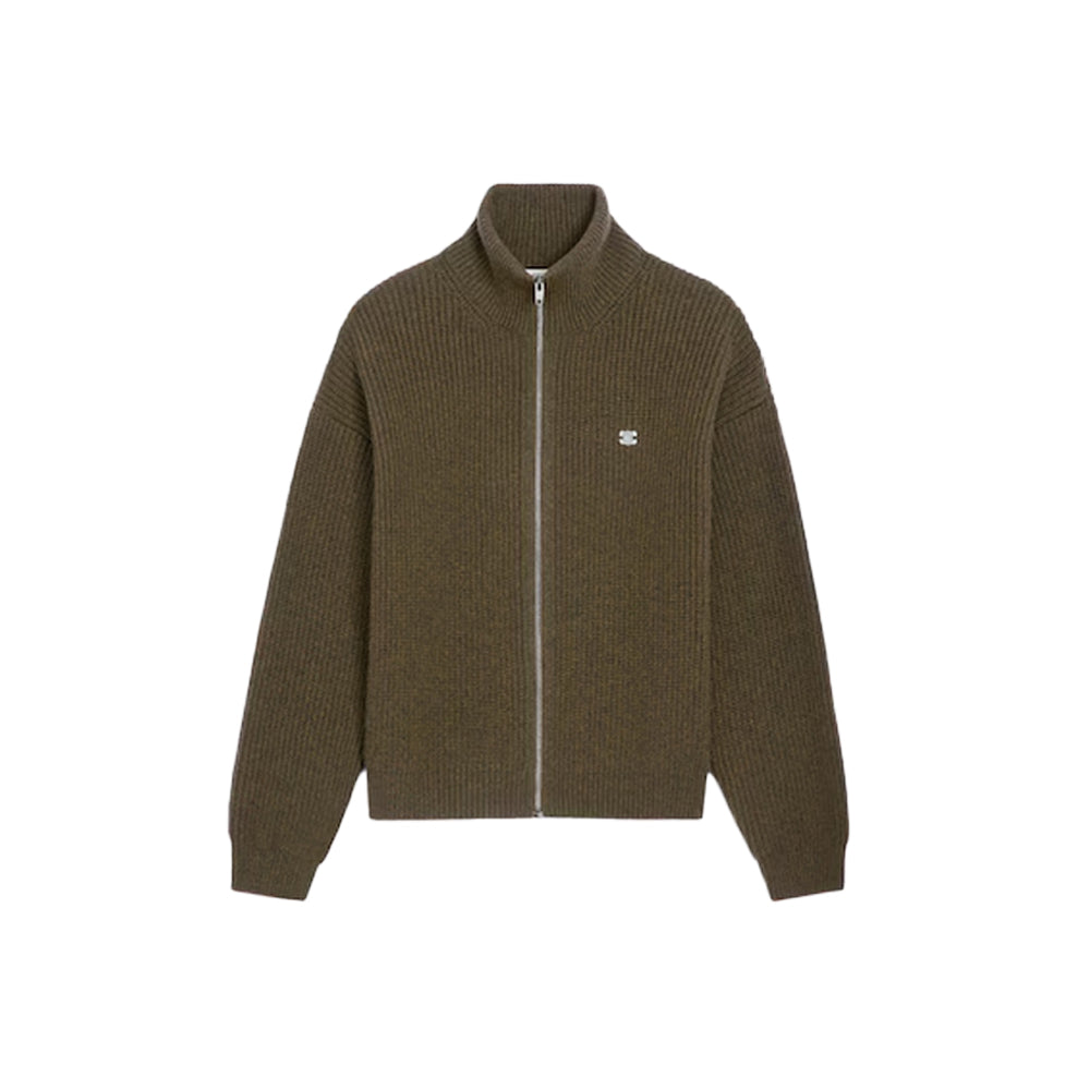 셀린느 트리옹프 트러커 집업 스웨터