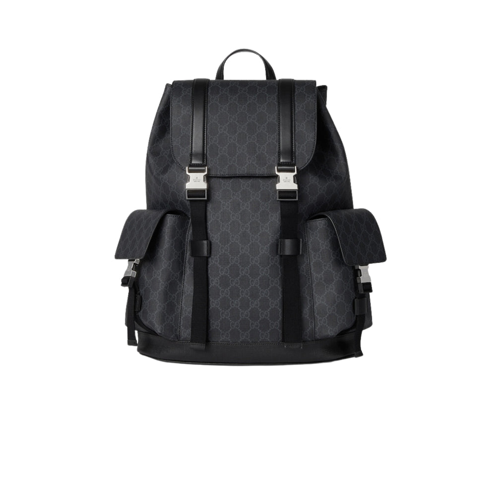 구찌 GG 라지 백팩 블랙