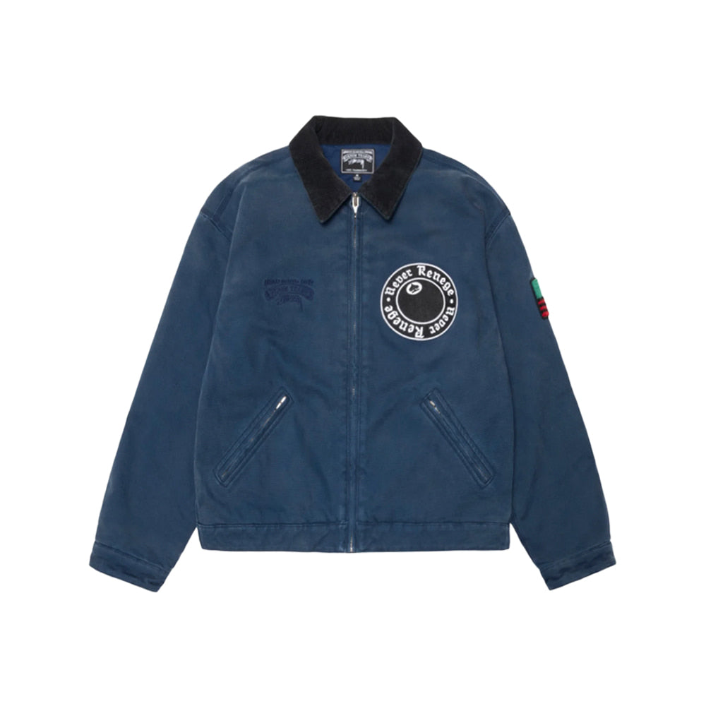 스투시 x 데님티어스 네버르네지 캔버스자켓