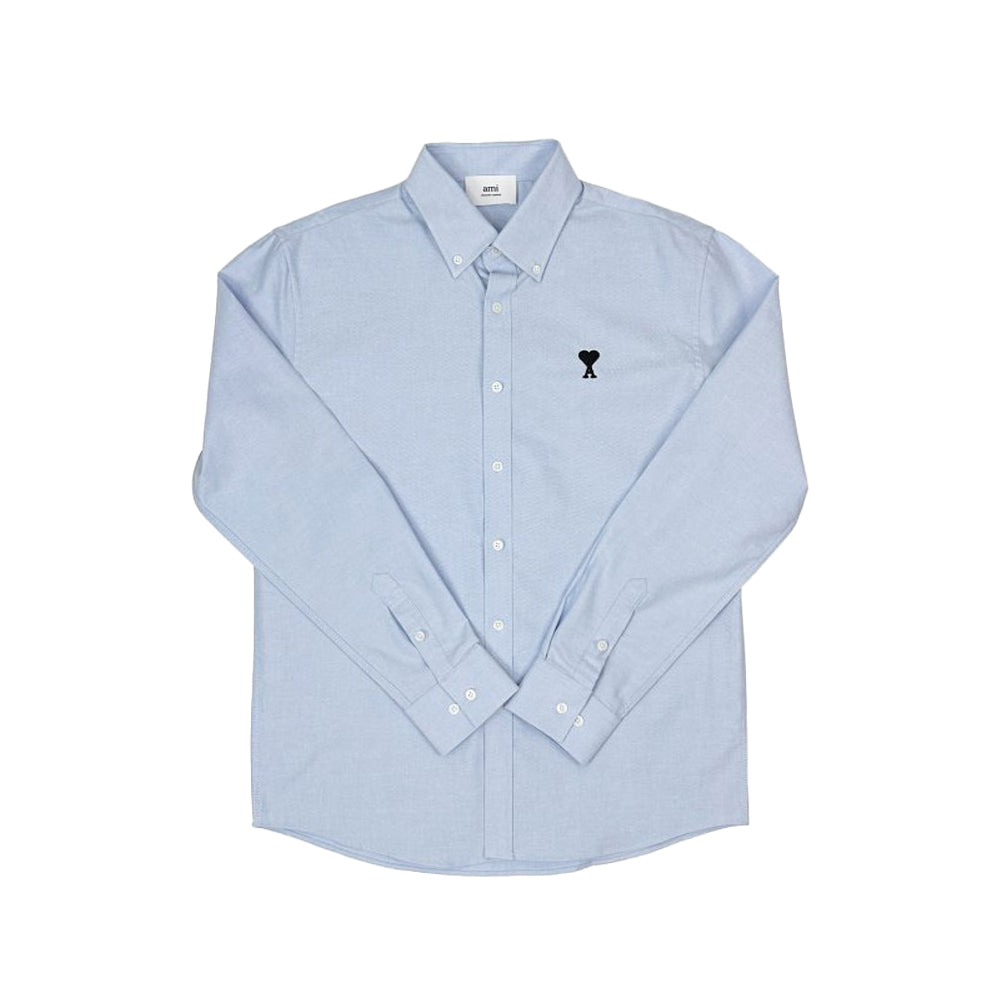 아미 드 꾀흐 로고 자수 옥스포드 셔츠(국내배송)(2COLOR)