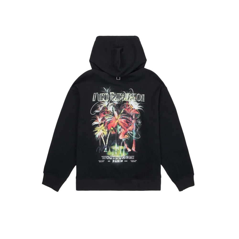 우영미 야자수 그래픽 후드(국내배송)