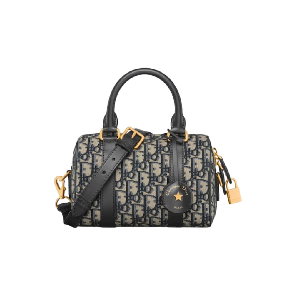 디올 루브백 20 블루 오블리크