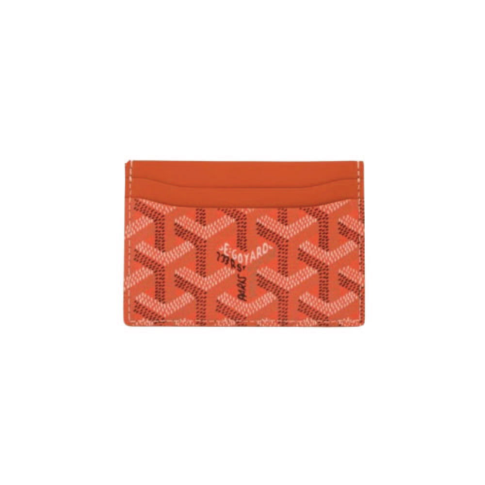 고야드 카드지갑 오렌지