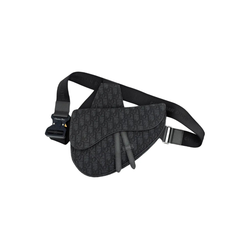 디올 새들백 블랙