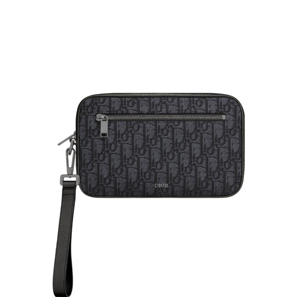 디올 토일렛 자카드백 오블리크 블랙