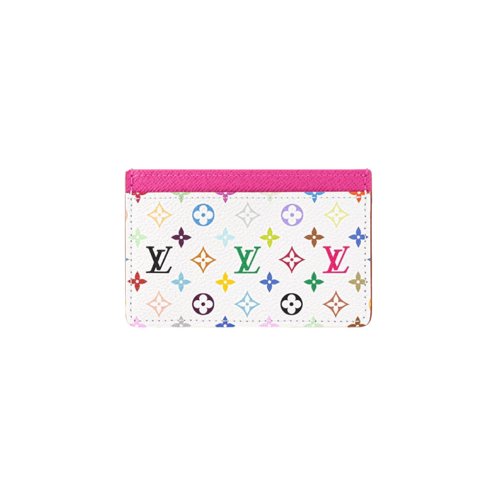 루이비통 무라카미 타카시 카드홀더 멀티컬러