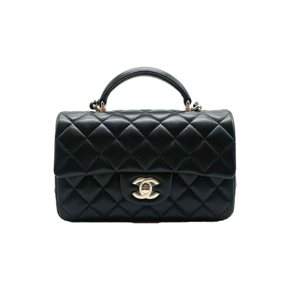 샤넬 램스킨 미니 플랩백