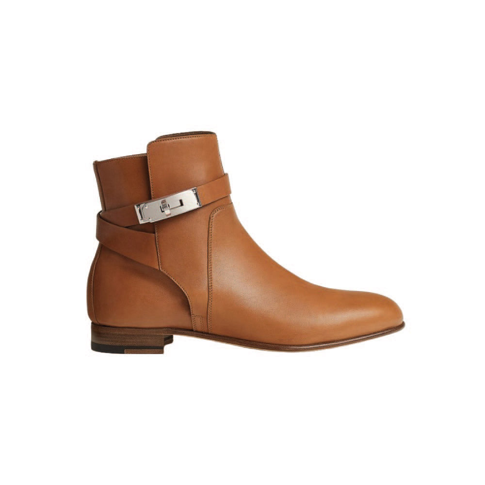 에르메스 네오 앵클 부츠 누아 브라운