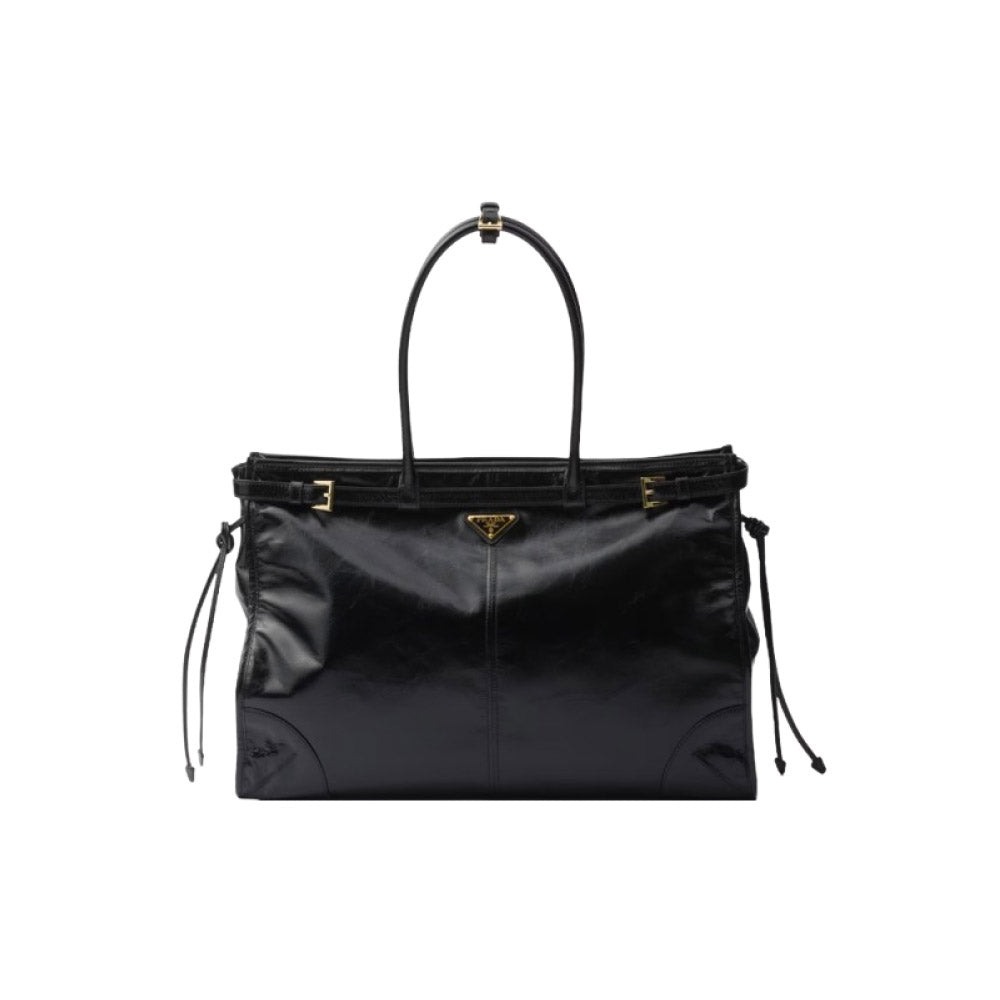 프라다 보니 엑스트라라지 가죽 핸드백