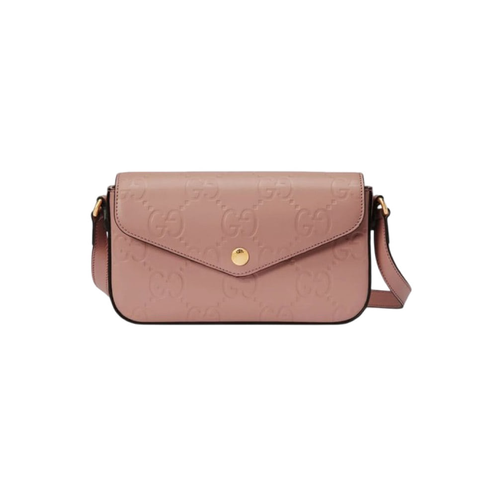 구찌 GG 수퍼 미니 숄더백 핑크