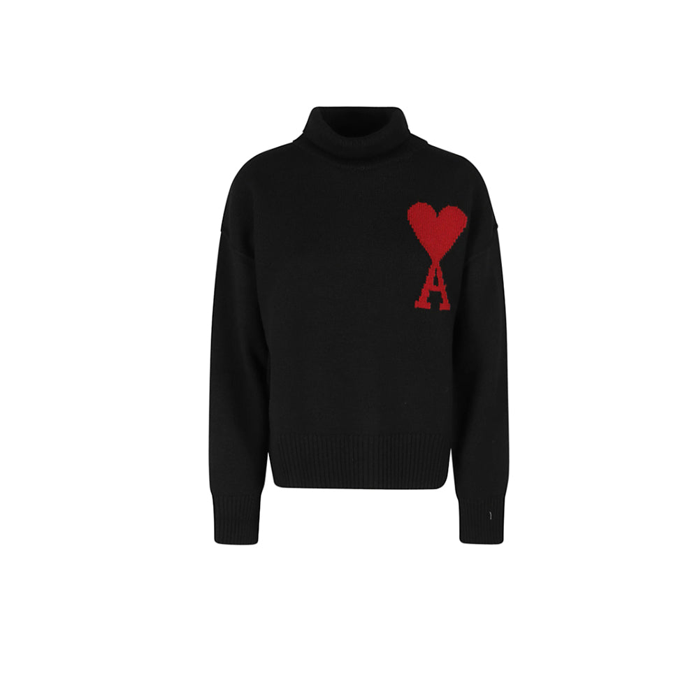 아미 빅패치 안타르시아 니트 터틀넥 (국내배송) (당일배송)