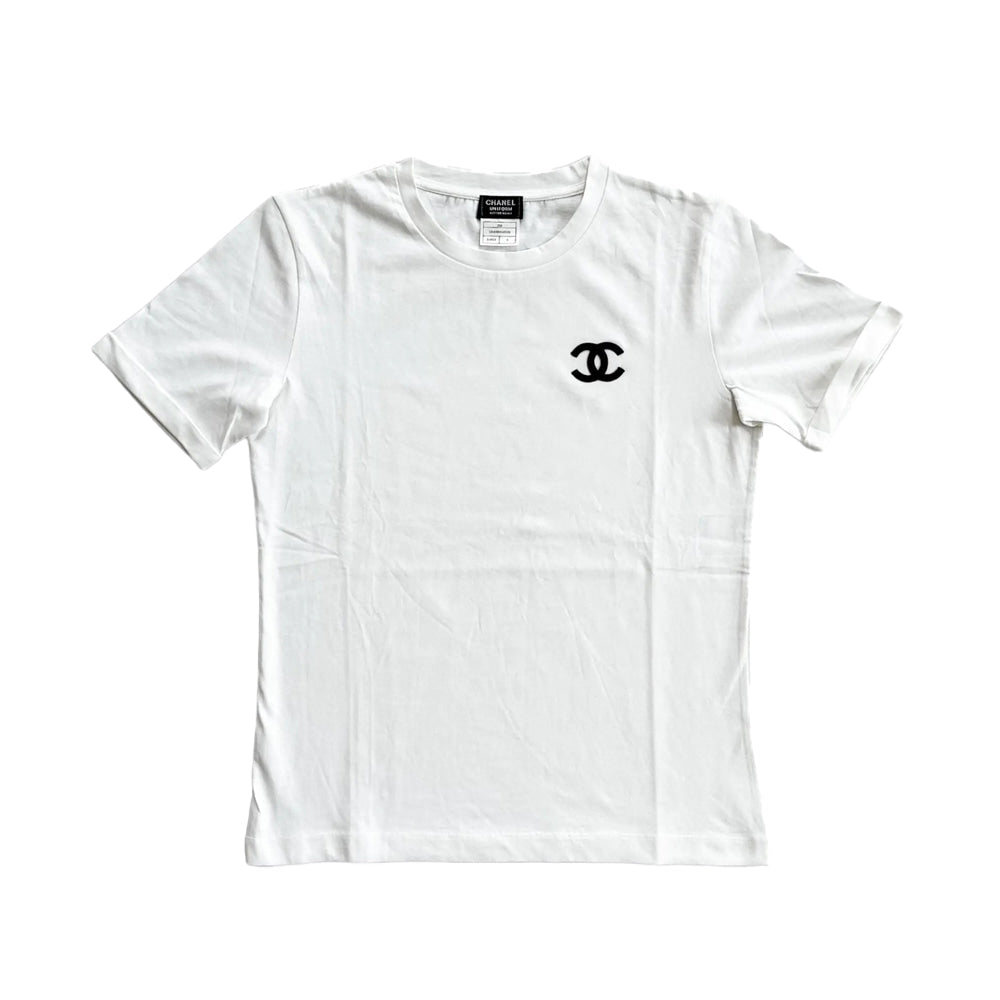 샤넬 CC로고 패치 반팔티 (당일배송)(국내배송)