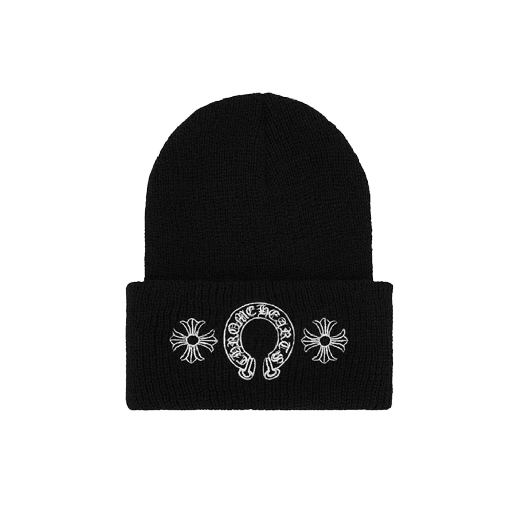 크롬하츠 말발굽 비니(블랙) (국내배송,당일배송)