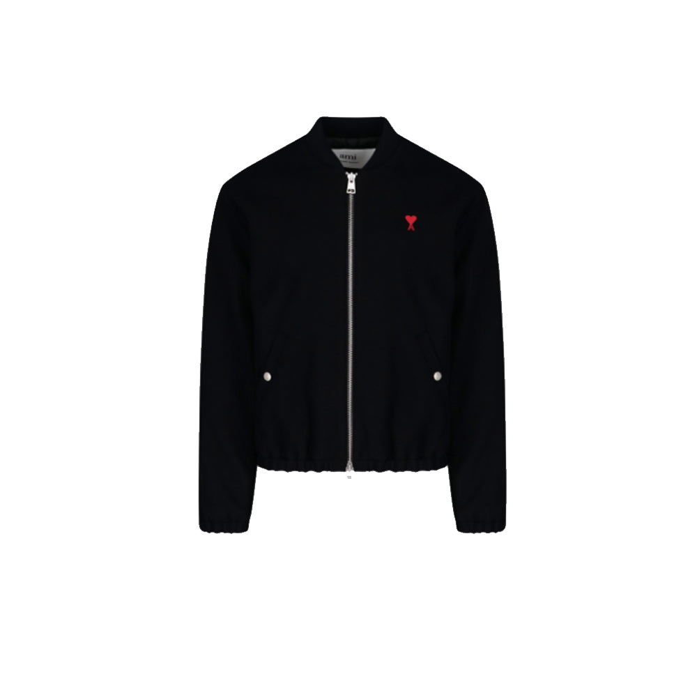 아미 스몰 하트로고 지퍼 봄버 자켓 (국내배송) (당일배송)