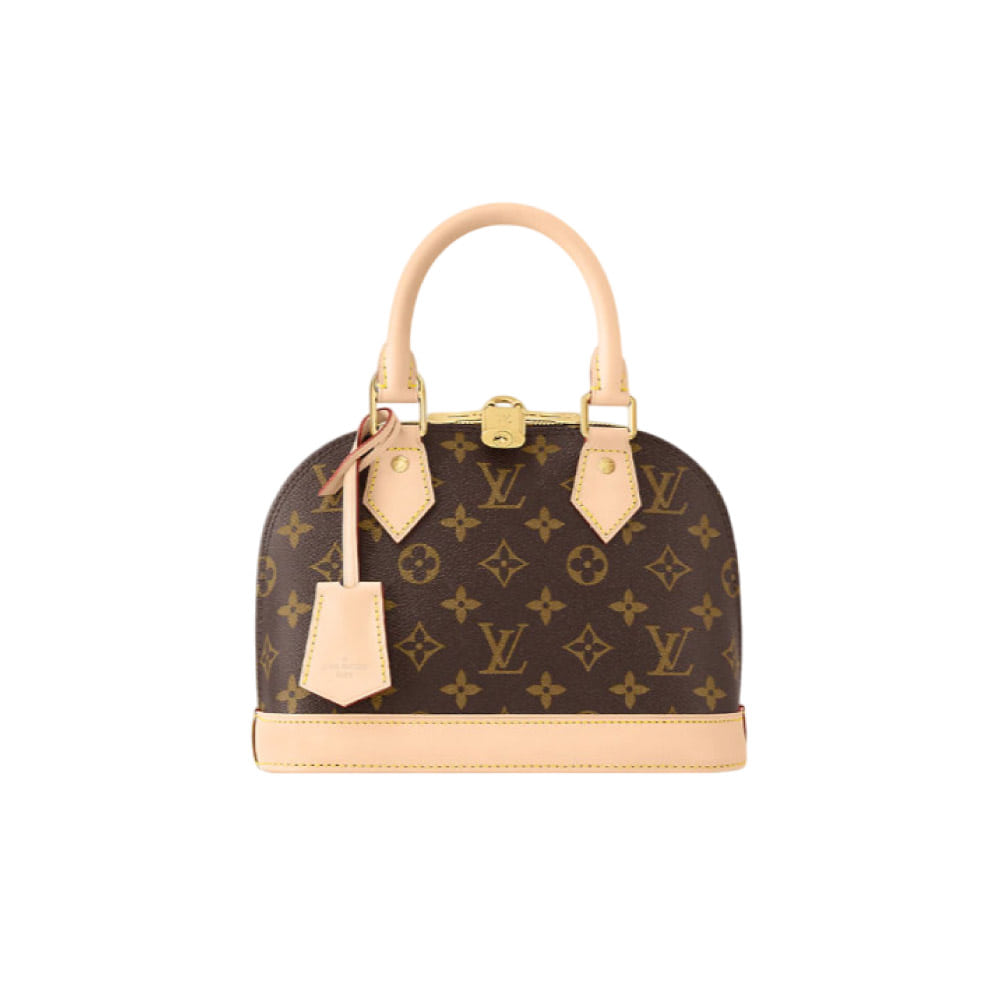 루이비통 알마bb 모노그램 토트백