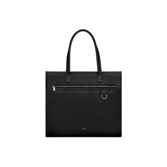 디올 라지 사파리 토트백 블랙