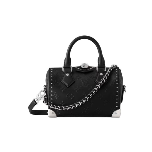 루이비통 스피디 트렁크 20 블랙 토트백