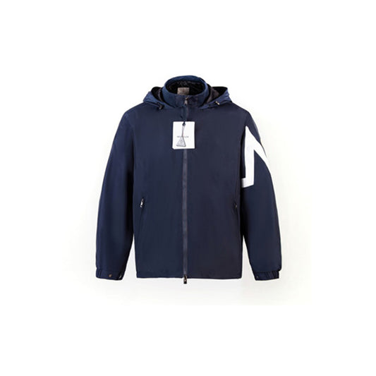 몽클레어 페투크 로고 후드 바람막이(블루네이비) (국내배송)