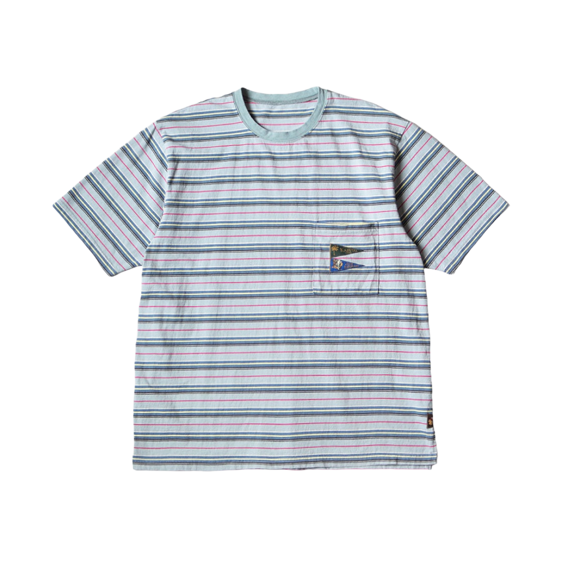 캐피탈 멀티 스트라이프 티셔츠 (국내배송)