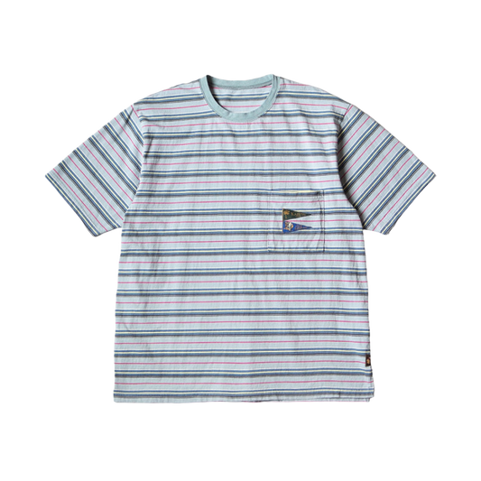 캐피탈 멀티 스트라이프 티셔츠 (국내배송)