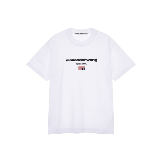 알렉산더왕 플래그 로고 티셔츠 (당일배송)(국내배송)
