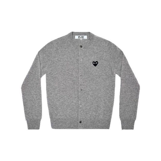 꼼데가르송 PLAY 로고 라운드 가디건 (국내배송) (당일배송)(2COLOR)