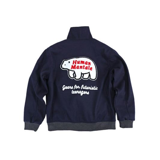 휴먼메이드 멜튼 울 자켓 (네이비) (국내배송)