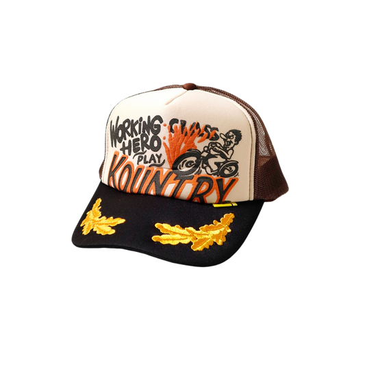 캐피탈 컨트리 모터 레이서 메쉬캡  (국내배송)