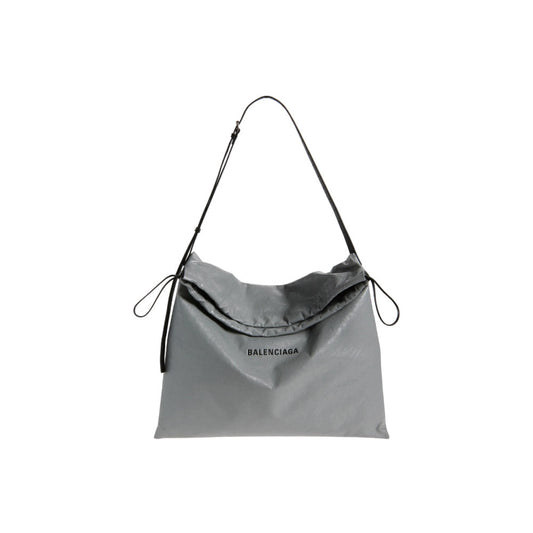 발렌시아가 라지 쇼퍼 더스트백 그레이