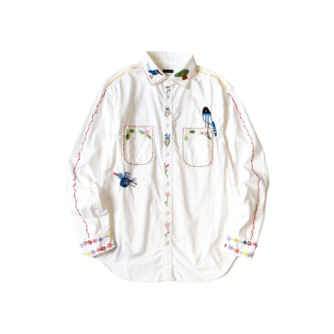 캐피탈 맥파이 자수 OX워크셔츠 (2COLOR)  (국내배송)