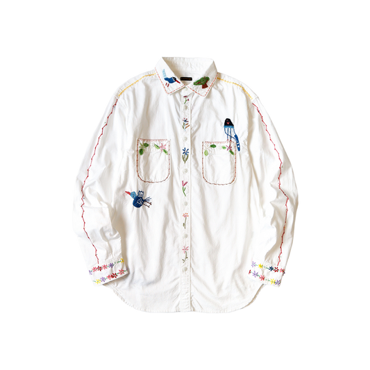 캐피탈 맥파이 자수 OX워크셔츠 (2COLOR)  (국내배송)