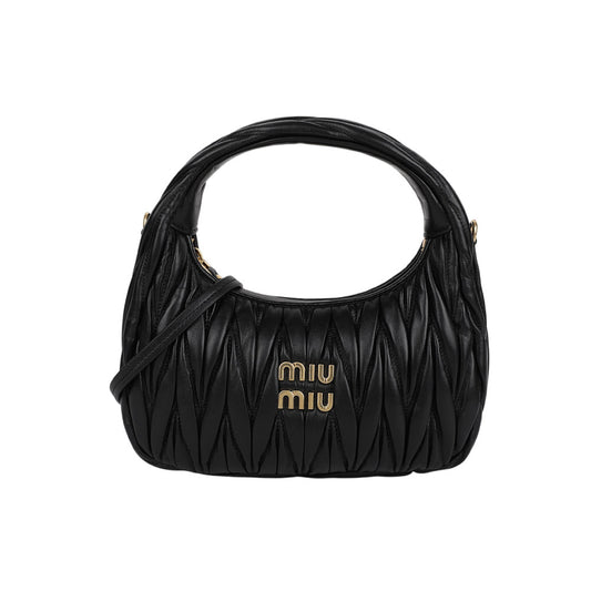 미우미우 완더 마테라쎄 여성 호보백