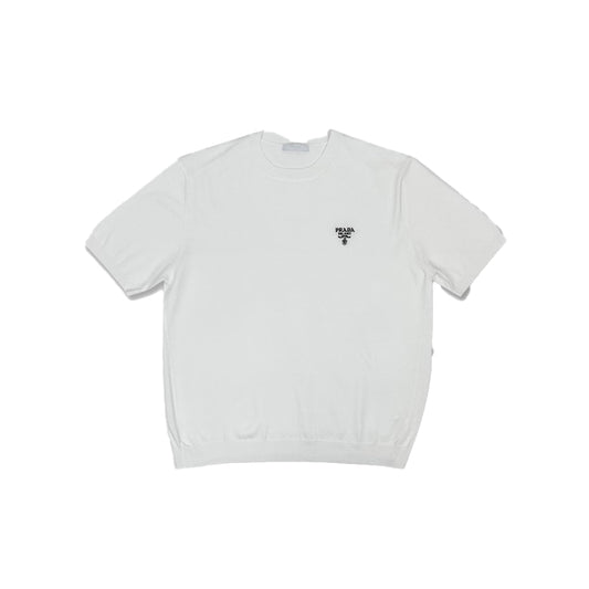 프라다 밀라노 엠브로이더리 니트반팔 (남성)(국내배송) (4COLOR)(3SIZE)