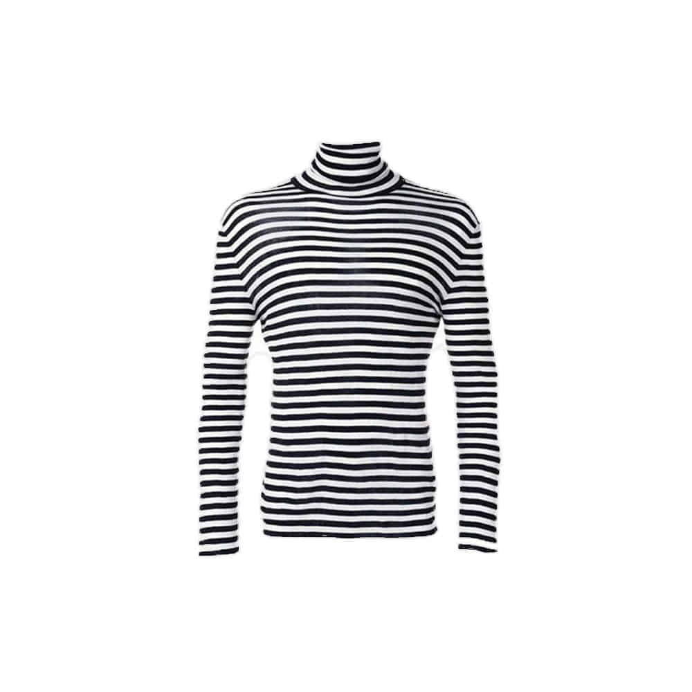세인트로랑 스트라이프 터틀넥 (국내배송) (당일배송)