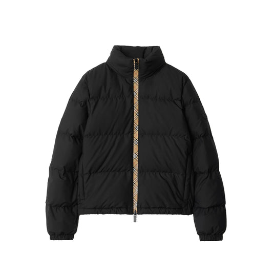 버버리 체크 테이프 앰블사이드 퍼퍼 자켓