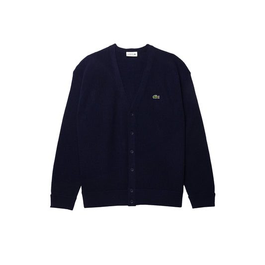 라코스테 베이직 브이넥 울가디건(국내배송)(당일배송)(17COLOR)
