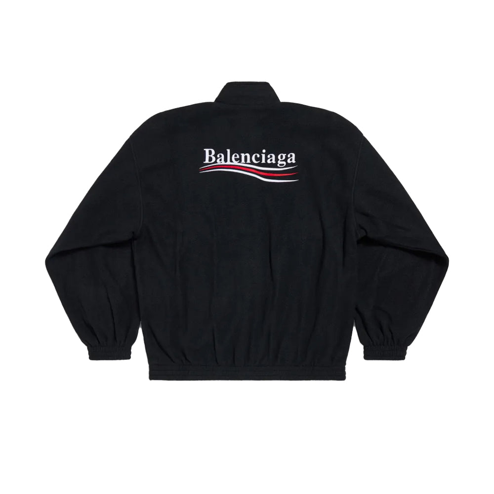 발렌시아가 폴리티컬 캠페인 웨이브 로고 플리스 자켓(국내배송)(당일배송)