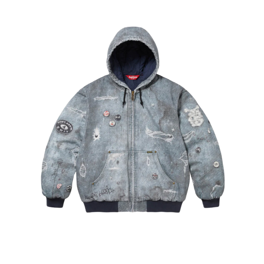 슈프림 HJR 트롬프 뢰유 후드 워크 자켓