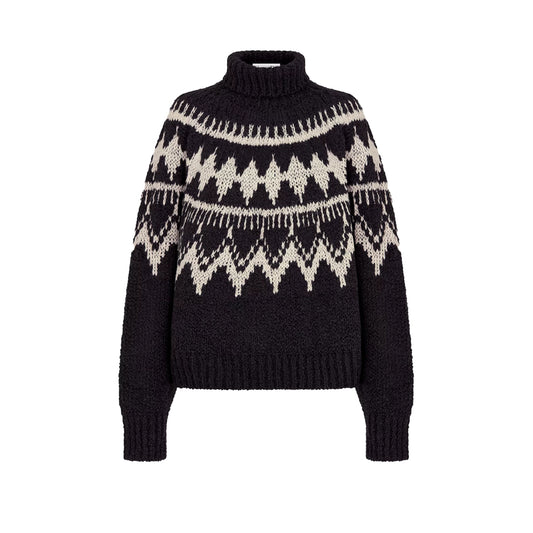 디올 알프스 터틀넥 스웨터