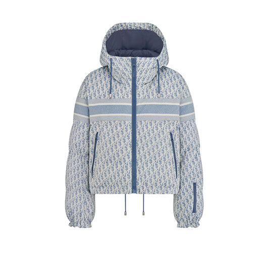 디올 오블리크 테크니컬 크롭 푸퍼 자켓