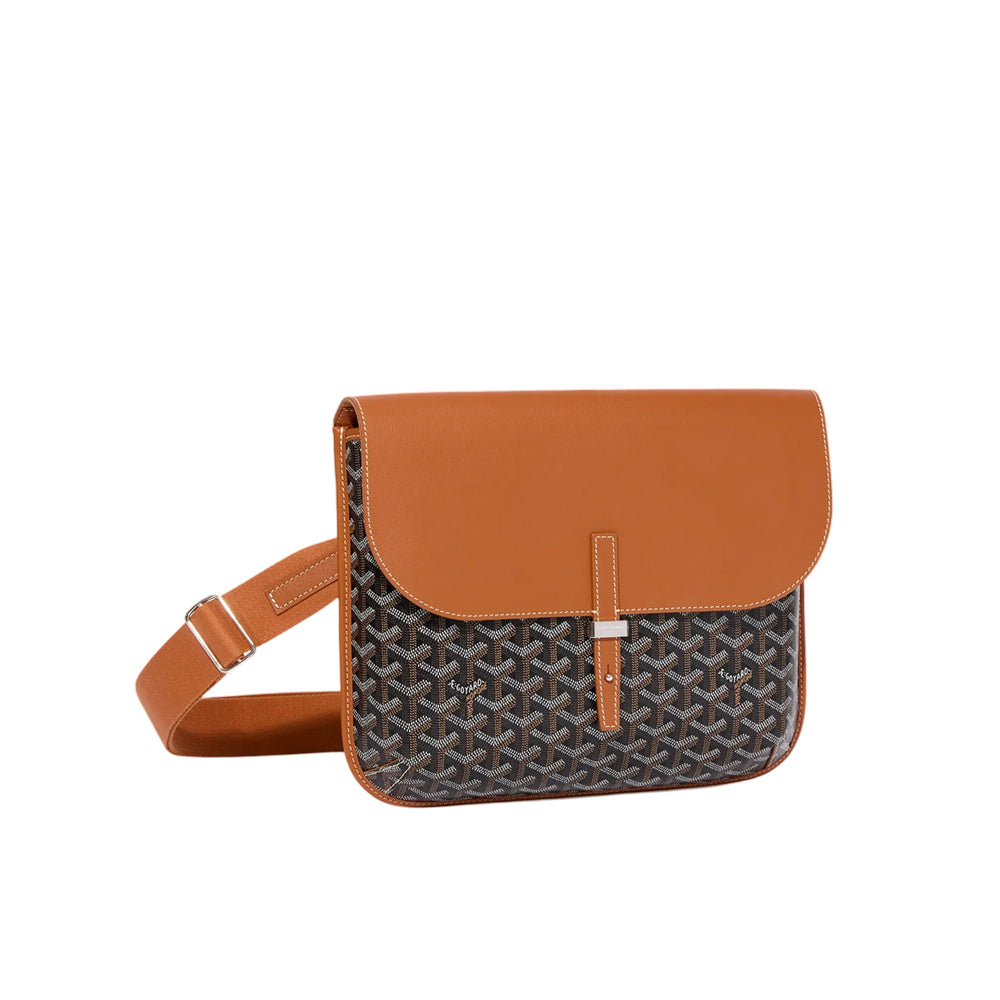 고야드 쿠르지에 메신저백 블랙탄