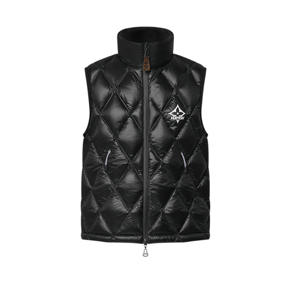 루이비통 다이아몬드 립스탑 퍼퍼 질레 블랙(국내배송)(당일배송)