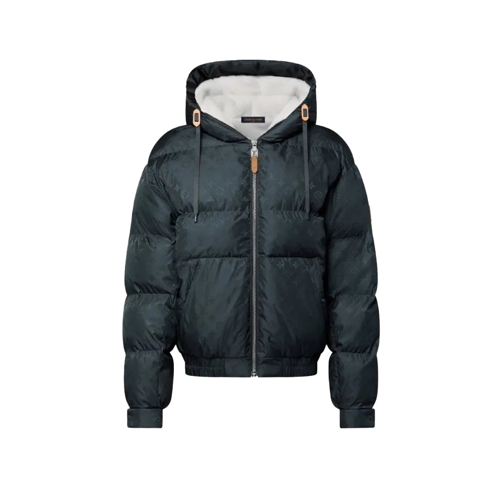 루이비통 모노그램 양털 다운자켓