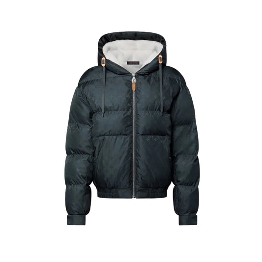 루이비통 모노그램 양털 다운자켓